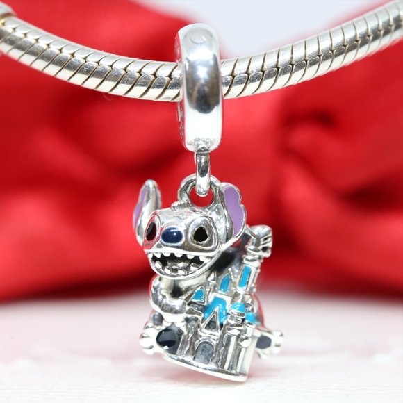 Pandora Stitch & Castle Charm 799437C01 - Picture 1 of 4